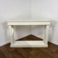 Large Modern White Console Table