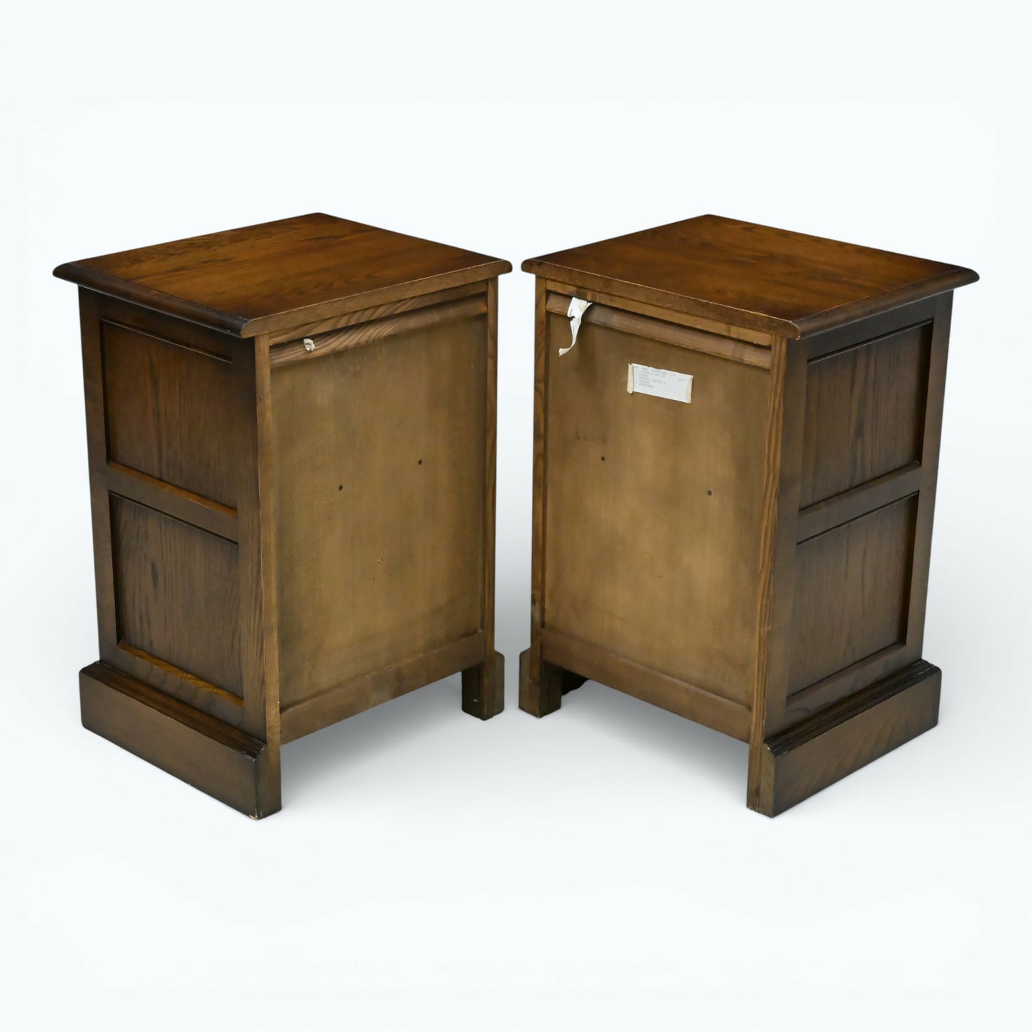 2 Old Charm Bedside Cabinets With Drawers Model 2235 Light Oak FREE UK DELIVERY*. SBR11059/1710E