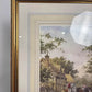 J. L. Chapman Framed Rural Village Print – Horse & Cart Country Scene