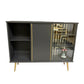 Mid Century Display Cabinet Drinks Cocktail