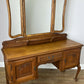 Dressing Table with Mirror Vintage French Louis Vanity Table Makeup LOT 6341