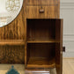 c.1930 French Art Deco olivewood Metamorphic dressing table/vanity