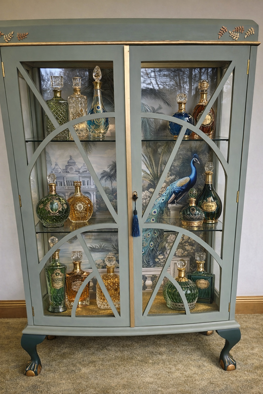 Claw and Ball Foot Cocktail/Drinks Cabinet