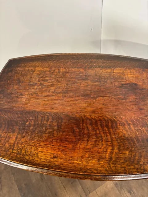 Vintage Oak Occasional Side Table