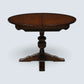 Old Charm Hunsdon Extending Pedestal Dining Table Tudor Brown FREE UK Delivery*