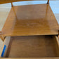 Mid Century Parker Knoll Nathan Teak Side Table with Drawer & Shelf