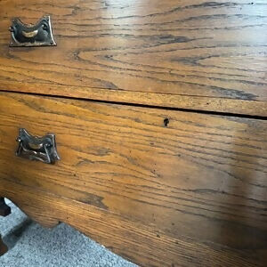 Mid century retro vintage dressing table drawers vanity hallway