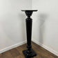 19th Century Ebonized Torchère With Fluted Column
