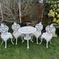 Victorian Crown Cast Iron Patio Set