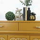 MADE TO ORDER- Midcentury Nathan Teak mustard sideboard