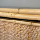 Mid century retro vintage chest of drawers wicker