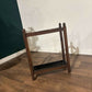 Vintage Oak Stick Stand With Drip Trayz