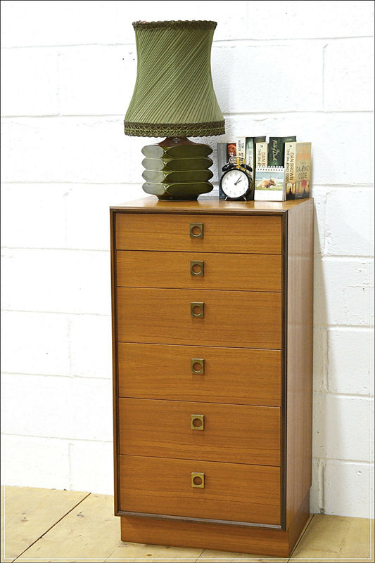 vintage chest of drawers teak G Plan tallboy danish design mid century DELIVERY