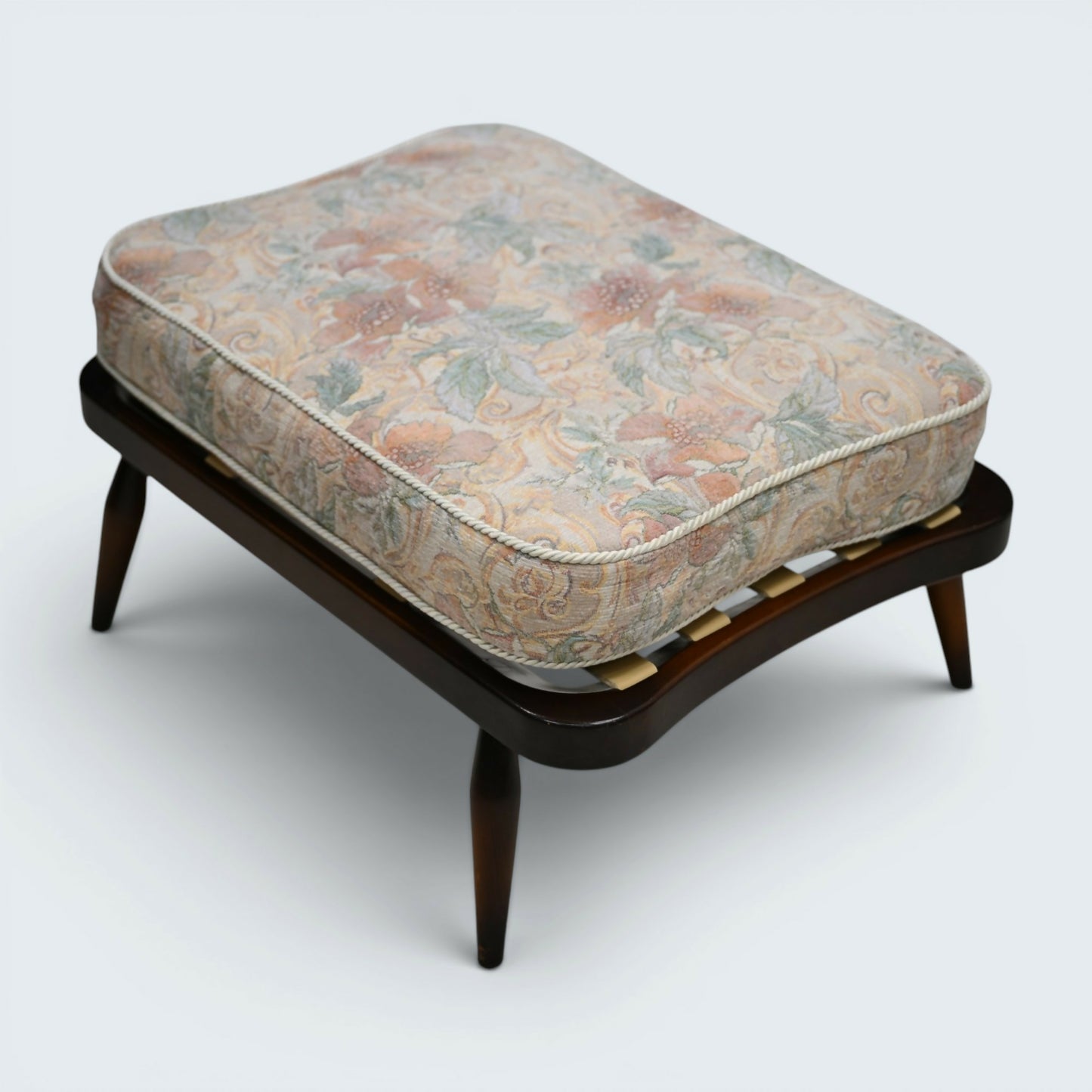 Ercol Extension Footstool Ercol's Dark Finish With New Webbing FREE UK Delivery