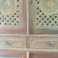 Indian larder vintage cupboard/indian linen cupboard cabinet