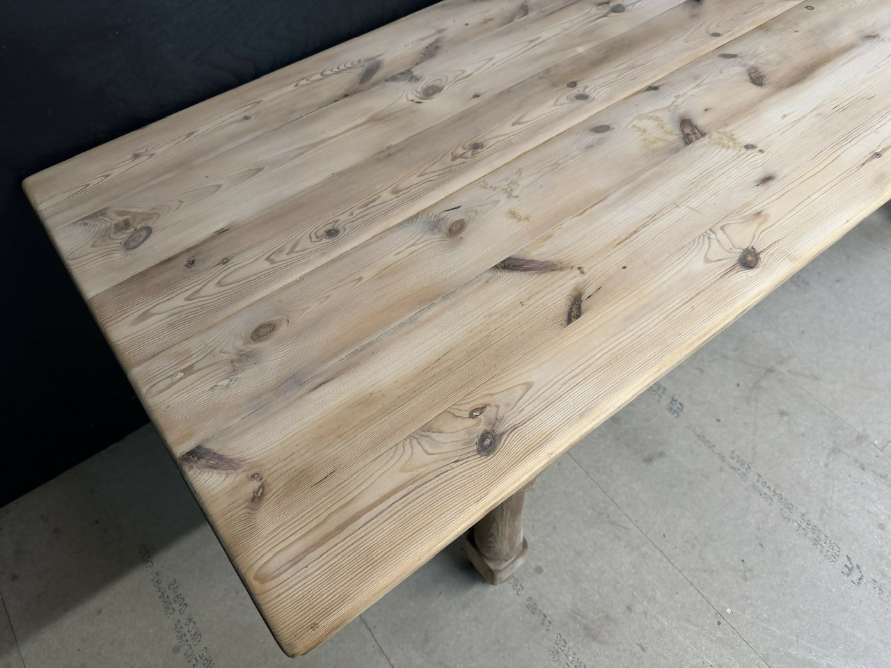 Larger Pine Farmhouse Dining Table