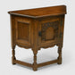 Old Charm Canted Table Hall Table/Cupboard Light Oak Finish FREE UK Delivery. SBR10845/1908E