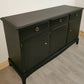 Black Vintage Stag Sideboard