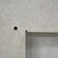 Marble Hearth and Fire Surround Fireplace White Beige Marble 2 Piece
