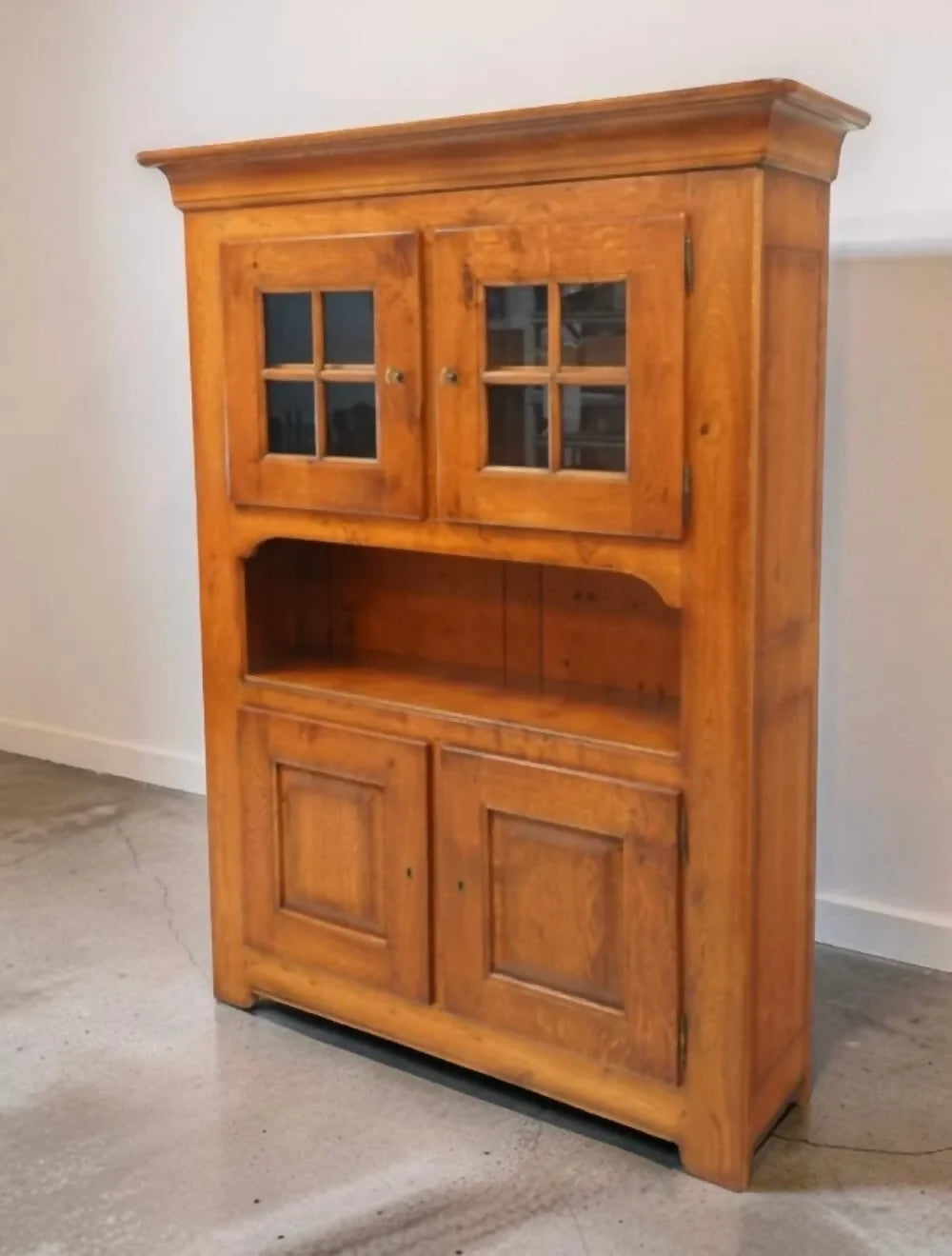 Solid Oak Country Kitchen Dresser Good Condition UK Delivery