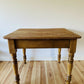 Antique Pine Table Scrub Top Rustic Kitchen Stripped Dining Table