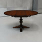Old Charm Hunsdon Extending Pedestal Dining Table Tudor Brown FREE UK Delivery*