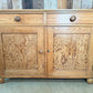 Antique Large Breakfront Mid Victorian Estate Country Sideboard Bank of Drawers Housekeeper Dresser Chest, c1850