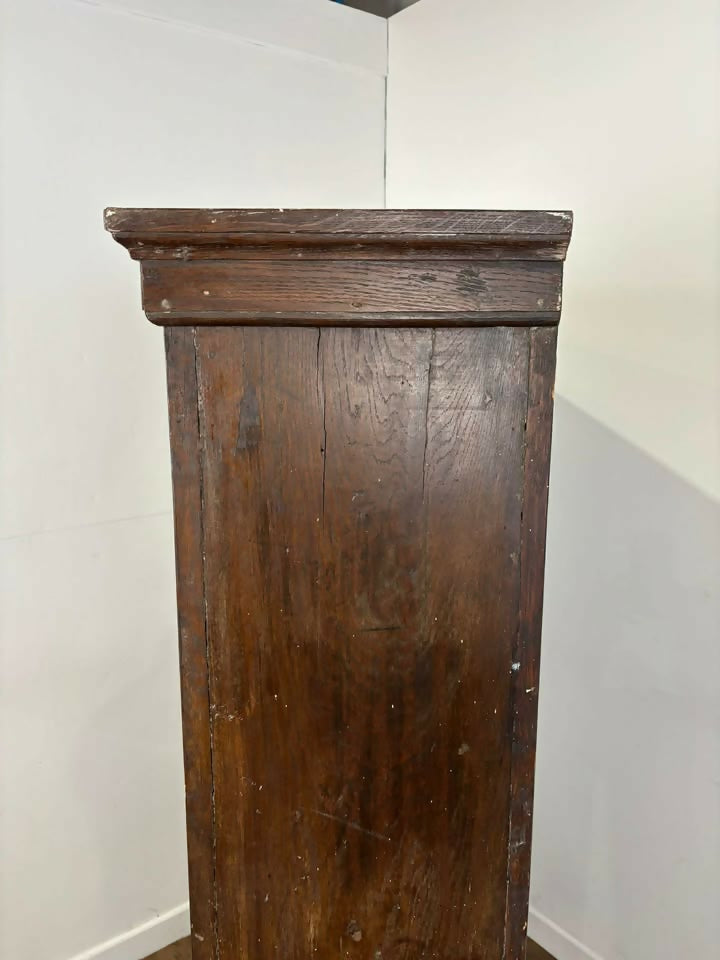Georgian Oak Two Door Livery Cupboard