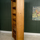 Rustic Tall Pine Bookcase with Drawer - 200 cm Tall