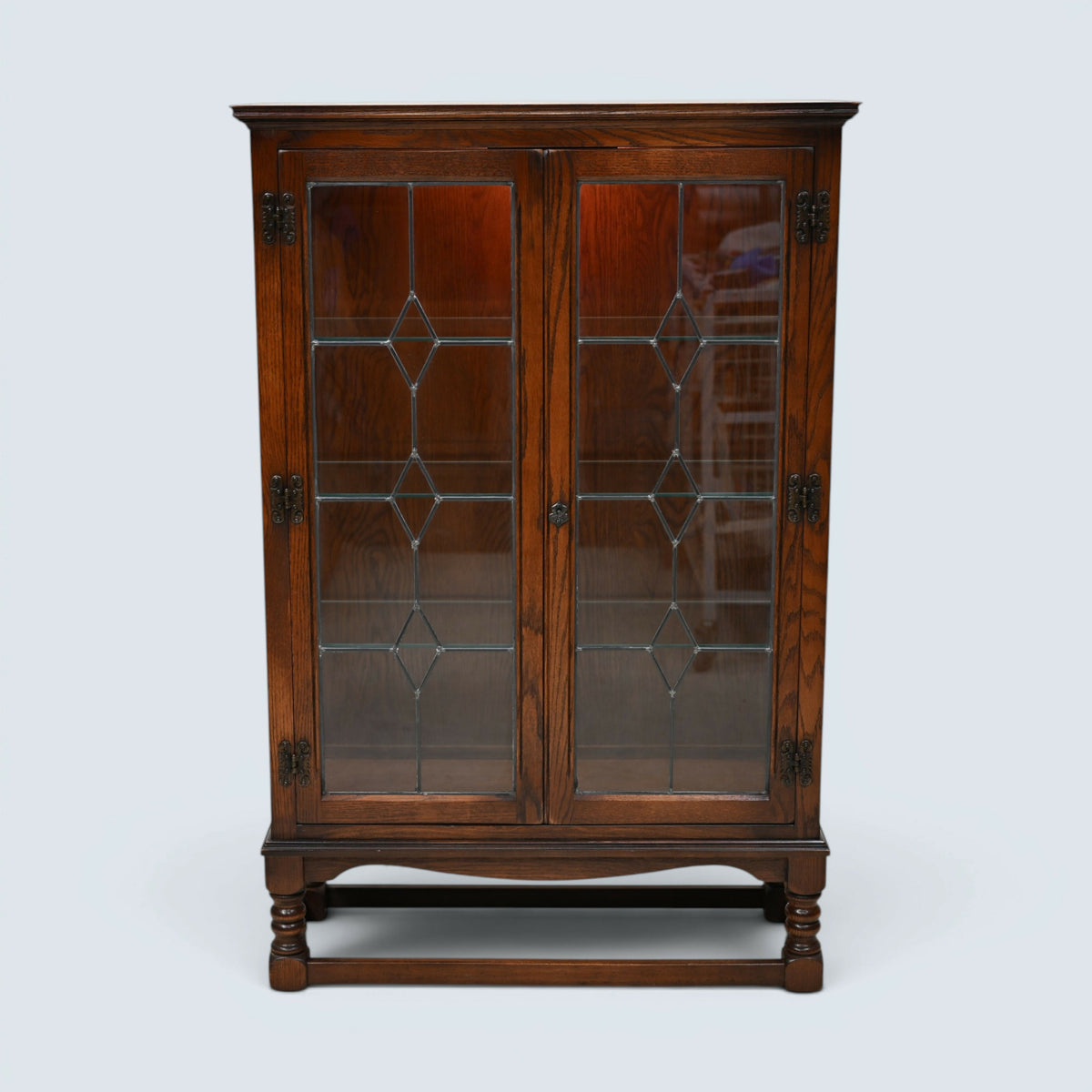 Old Charm Display Cabinet 3 Glass Shelves Model 2091 FREE UK Delivery*