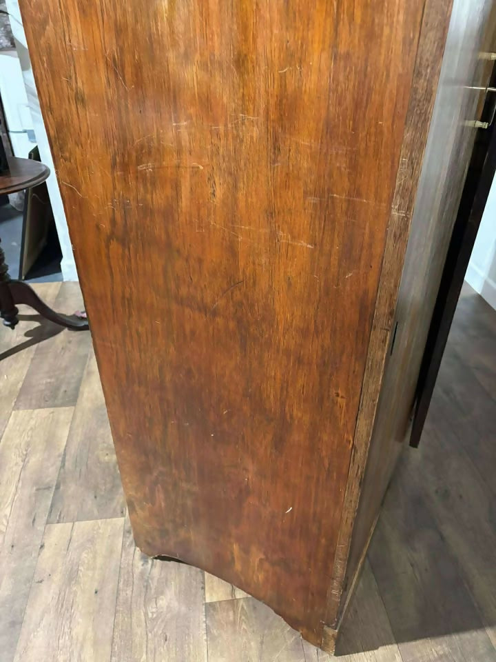 Vintage 1950's Walnut Two Door Wardrobe