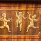 Edwardian Painted Satinwood Bijouterie Table / Vitrine