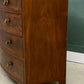 Georgian Mahogany Bow Fronted Chest of Drawers - 2 Over 3
