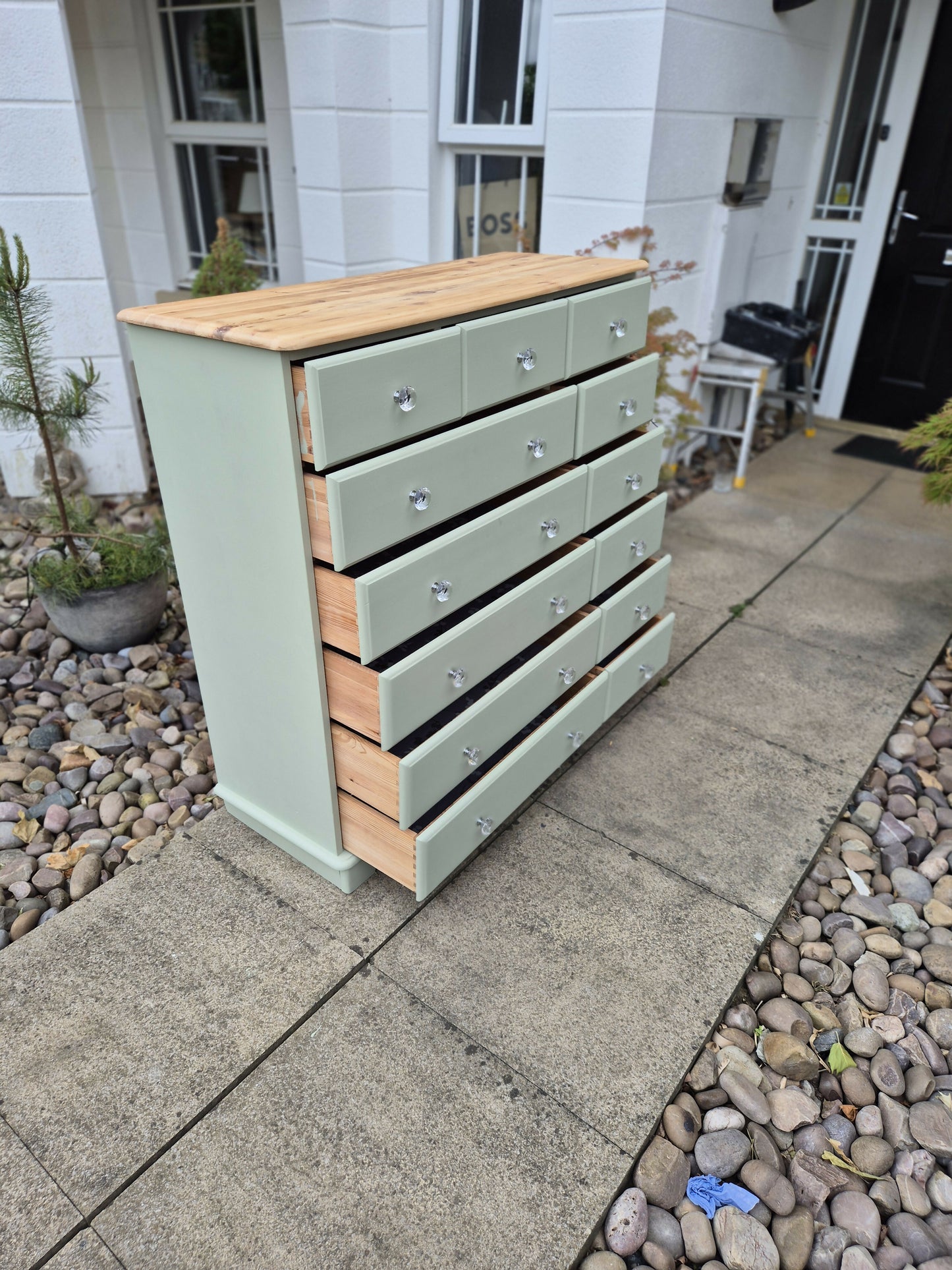 Stunning very large chest of drawers