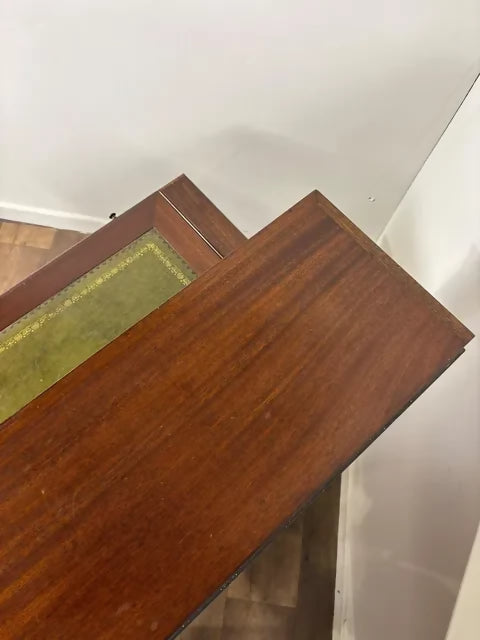 Vintage Mahogany Writing Desk with Pull-Out Writing Surface