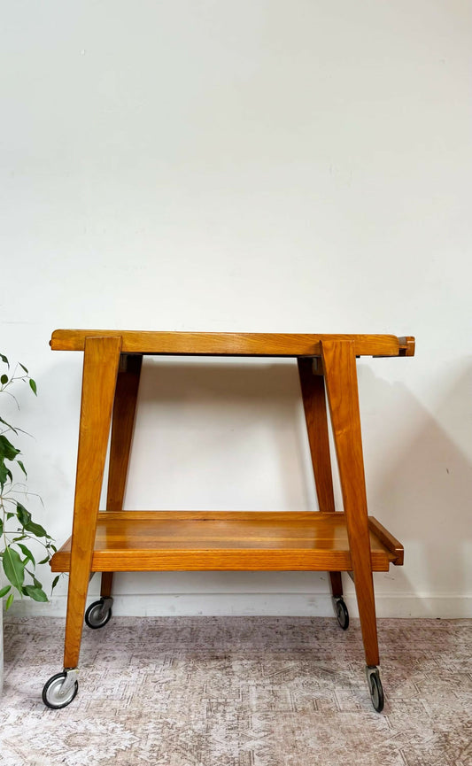 Mid century retro vintage trolley drinks Danish design