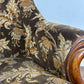 Victorian Upholstered Armchair on Castors