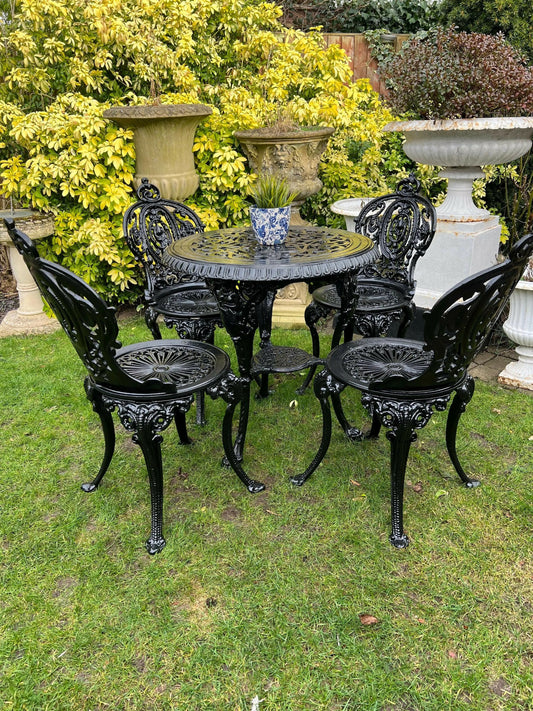 Heavy Cast Iron Britannia Patio Set