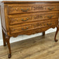 Chest of Drawers Vintage French Louis Oak 3 Drawers Carved Cabinet LOT 6260