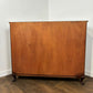 Reproduction Mahogany Glazed Bookcase