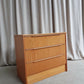 Vintage Mid Century Steens Danish Chest Of Drawers Scandi Retro R851