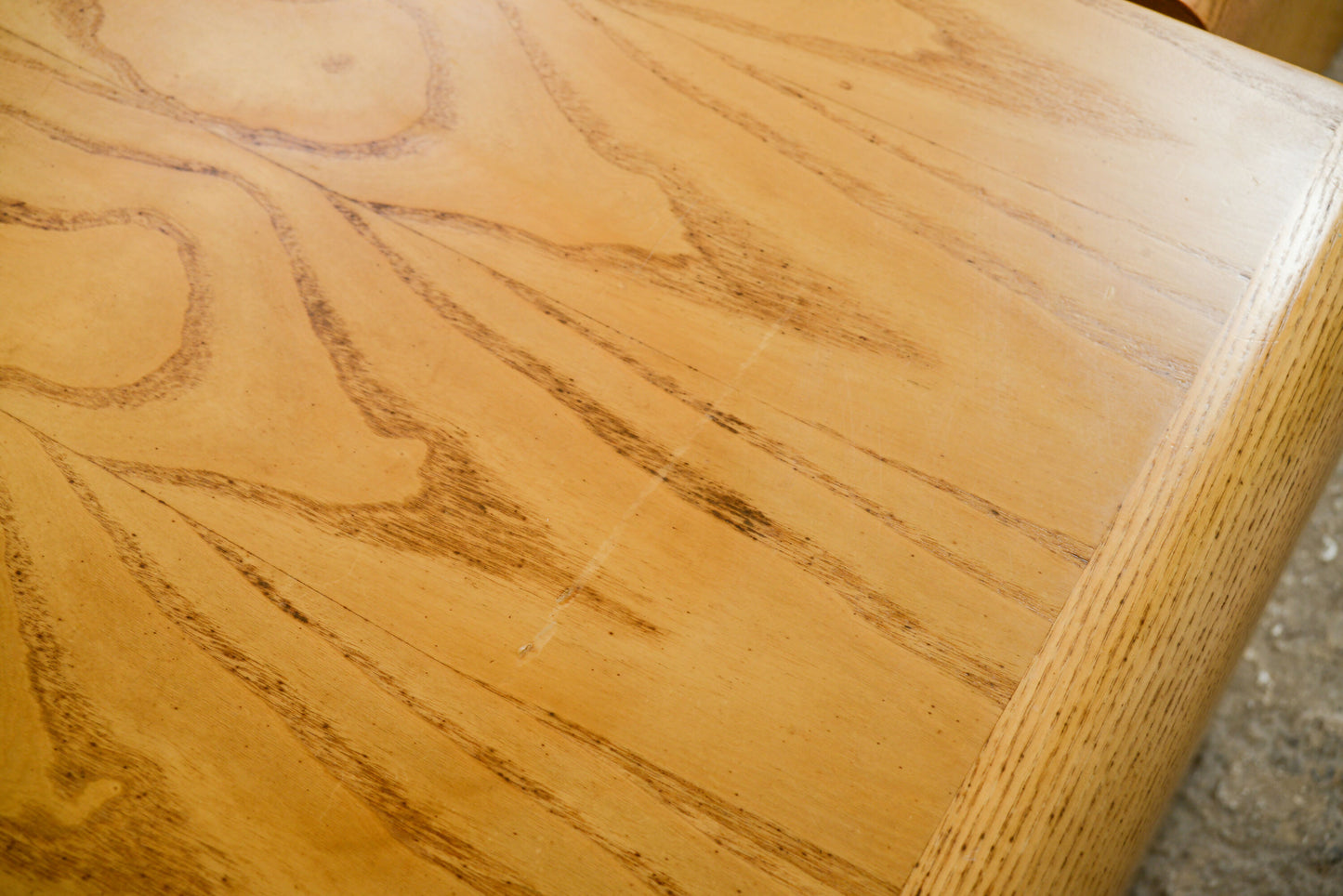 MCM Coffee Table with Nesting Table - Paperclip Design - 1970s Dutch? Oak or Ash