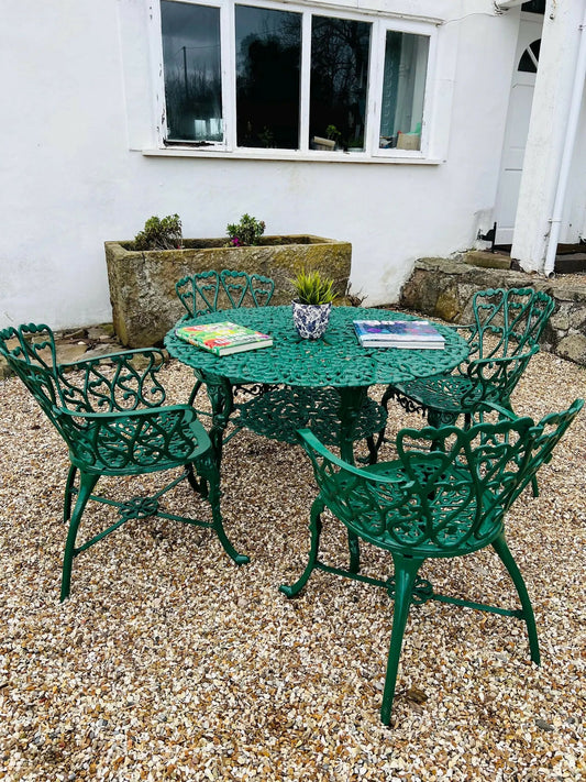 Green Love Seat Patio Set