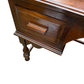 Antique Mahogany 19th C stretcher table desk