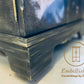 Black & Gold cabinet, media , storage