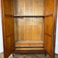 Antique French Louis XV Style Mirrored Armoire