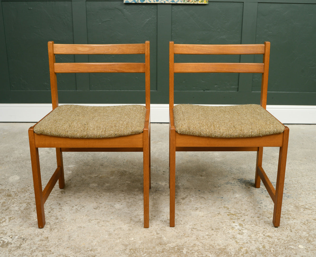 4 x Mid Century Danish Dining Chairs by Vantinge Mobelindustri