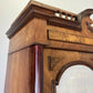 Wardrobe Antique French Style Walnut Mirrored Two Door Carved Armoire LOT 6520