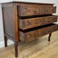 Chest of Drawers Vintage French Louis Oak 3 Drawers Carved Cabinet LOT 6252