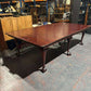 Exceptional Vintage Metamorphic Dining & Snooker Table – Slate Bed on Carved Claw & Ball Feet